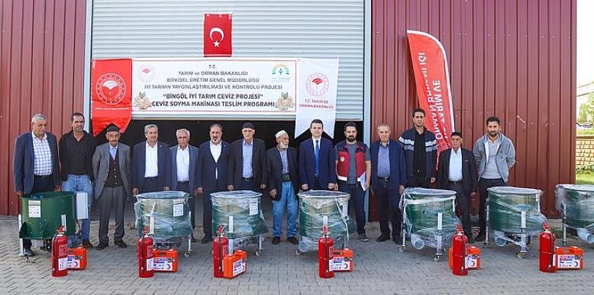 Üreticilere Ceviz Soyma Makinesi