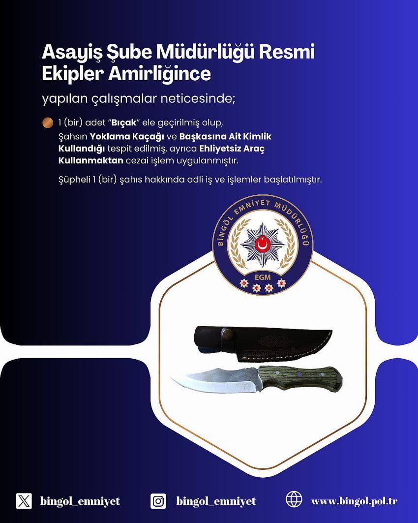 Aranan Suçlu, Sahte Kimlikle Yakalandı