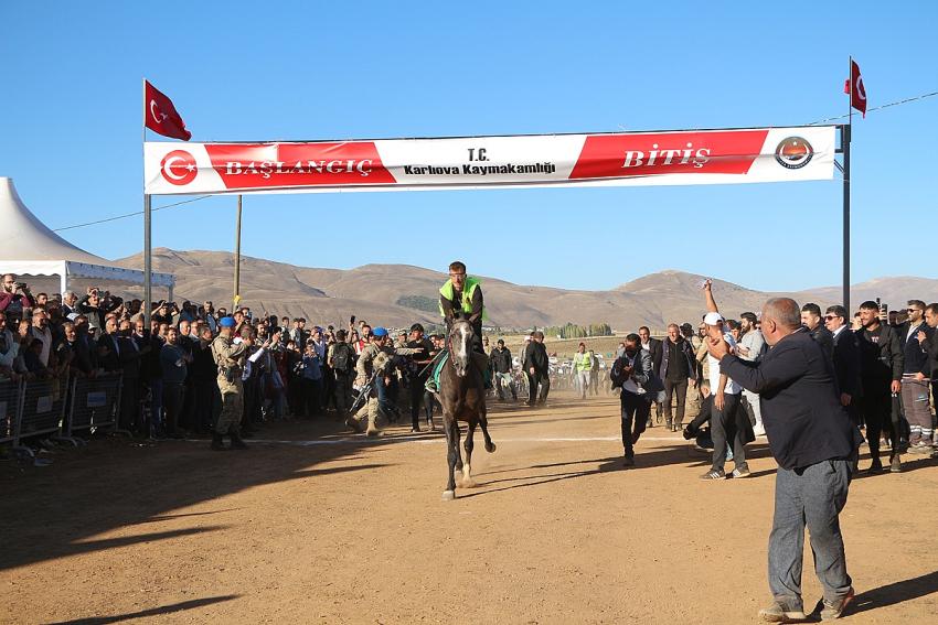 Karlıova'da At Yarışı Festivali