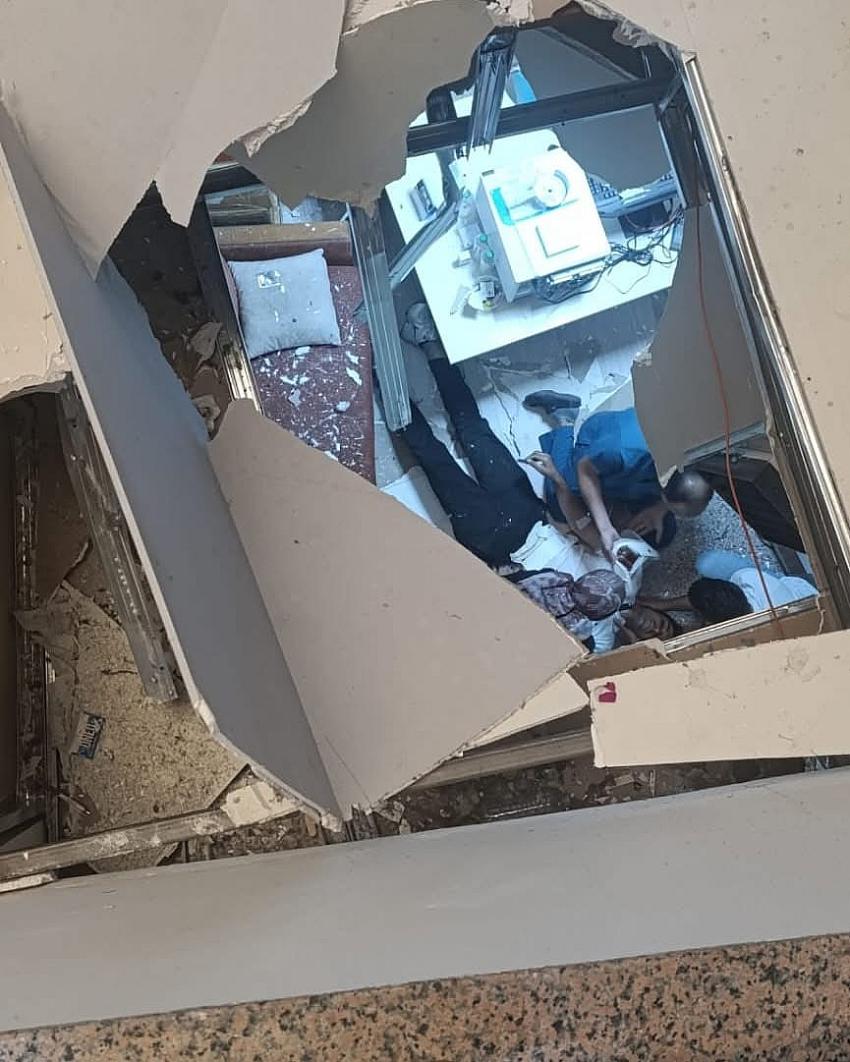 Hastane’de Merdiven Boşluğu’ndan Düştü