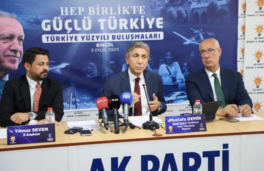 AK Parti Genel Başkan Yardımcısı Demir: İşimiz Hizmet Üretmek