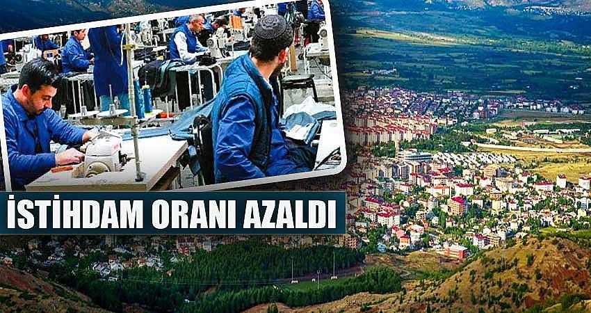 İSTİHDAM ORANI AZALDI