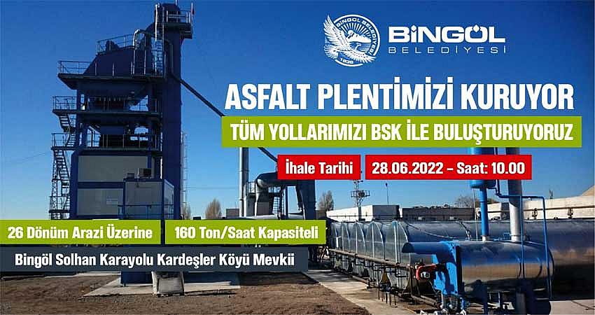 ASFALT PLENTİ İHALEYE ÇIKIYOR