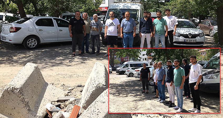 HASTANE CADDESİ ESNAFINDAN TOZ TEPKİSİ