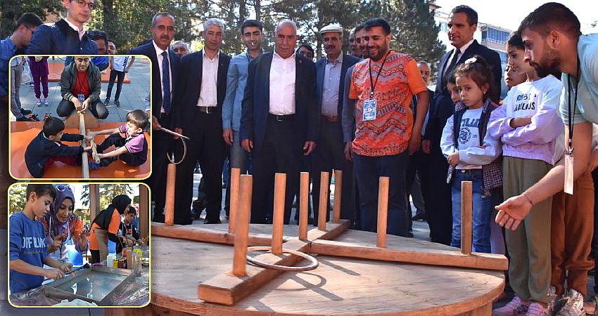 GENÇ’TE GELENEKSEL KÜLTÜR VE SPOR ŞENLİĞİ BAŞLADI