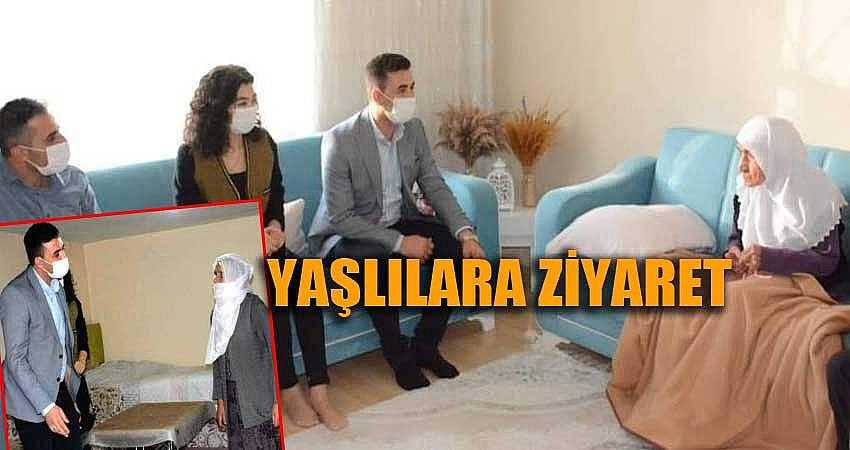 KAYMAKAM KAYA’DAN YAŞLILARA ZİYARET