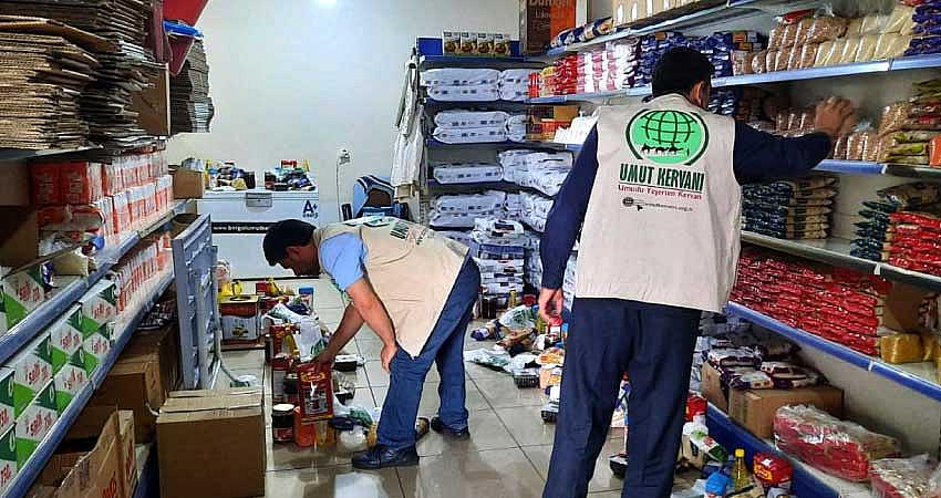 BİNGÖL UMUT KERVANI’NDAN 257 AİLEYE YARDIM