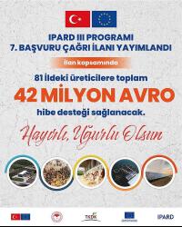 42 Milyon Euro Destek