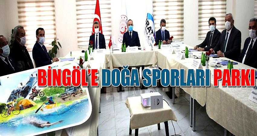 Bingöl’de doğa sporları parkı kurulacak