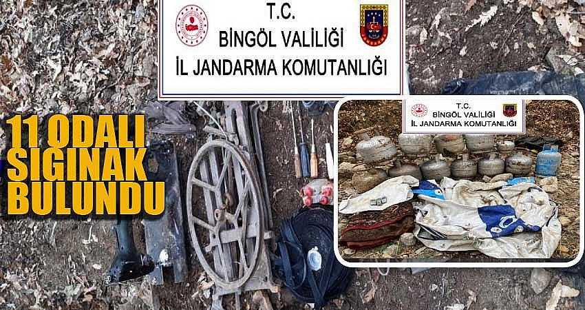 ADAKLI’DA 11 ODALI SIĞINAK BULUNDU