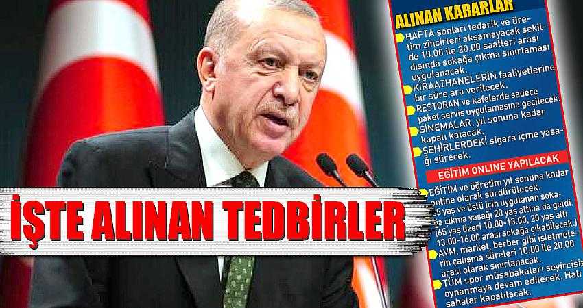 KISITLAMALAR GERİ GELDİ