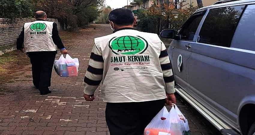 UMUT KERVANI’NDAN 114 AİLEYE YARDIM
