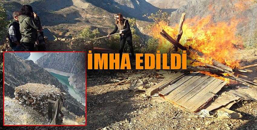Yaban Keçisi Gümeleri İmha Edildi