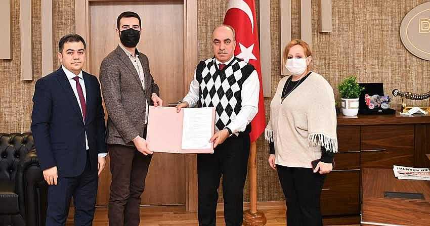 YAMAÇ GÖLETİ İÇİN SÖZLEŞME İMZALANDI