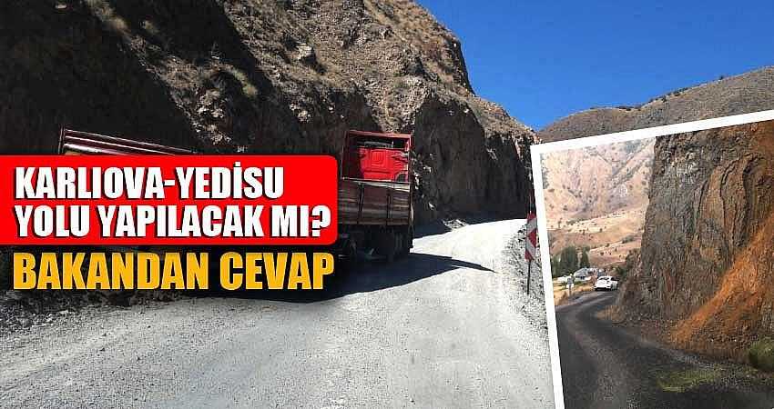 KARLIOVA-YEDİSU YOLU YAPILACAK MI?